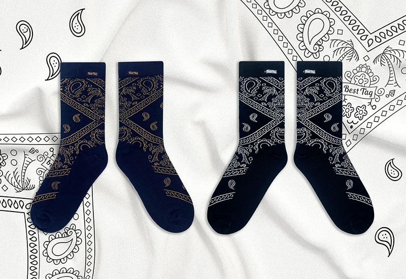 變形蟲-黑 厚襪款(2種尺寸) 